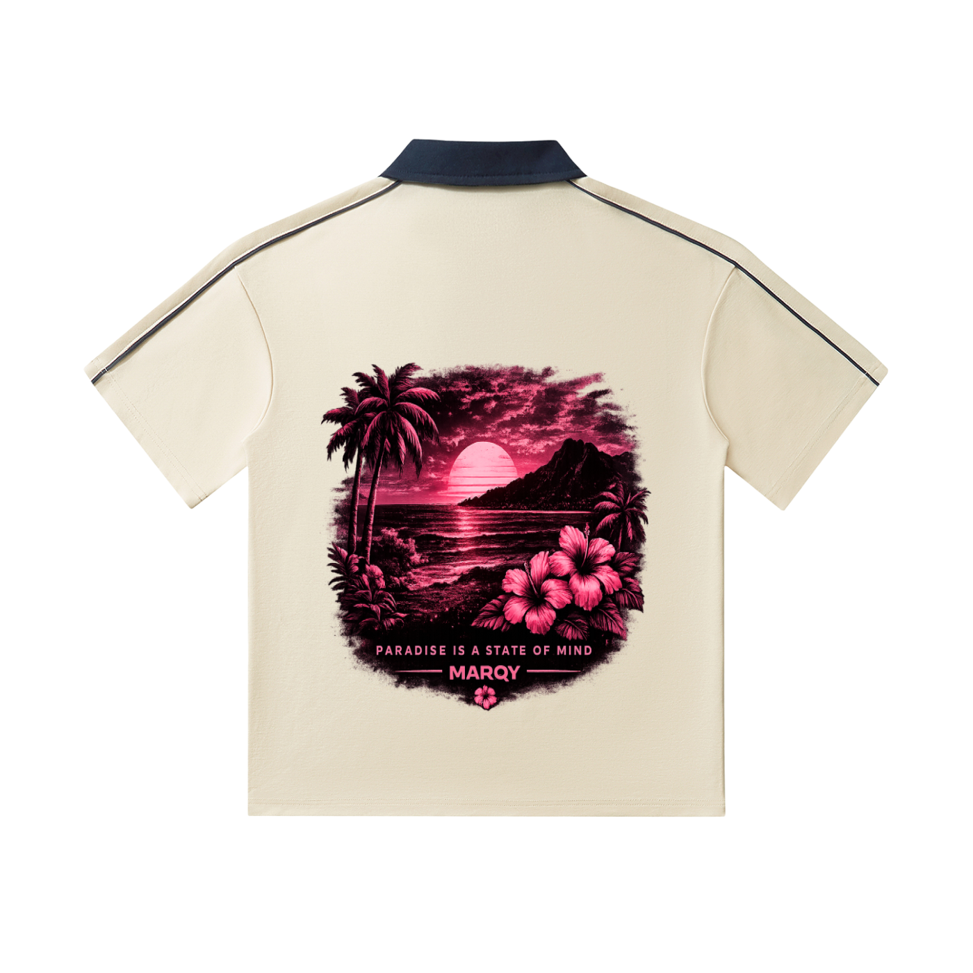 Hawaian Marqy Polo Shirt