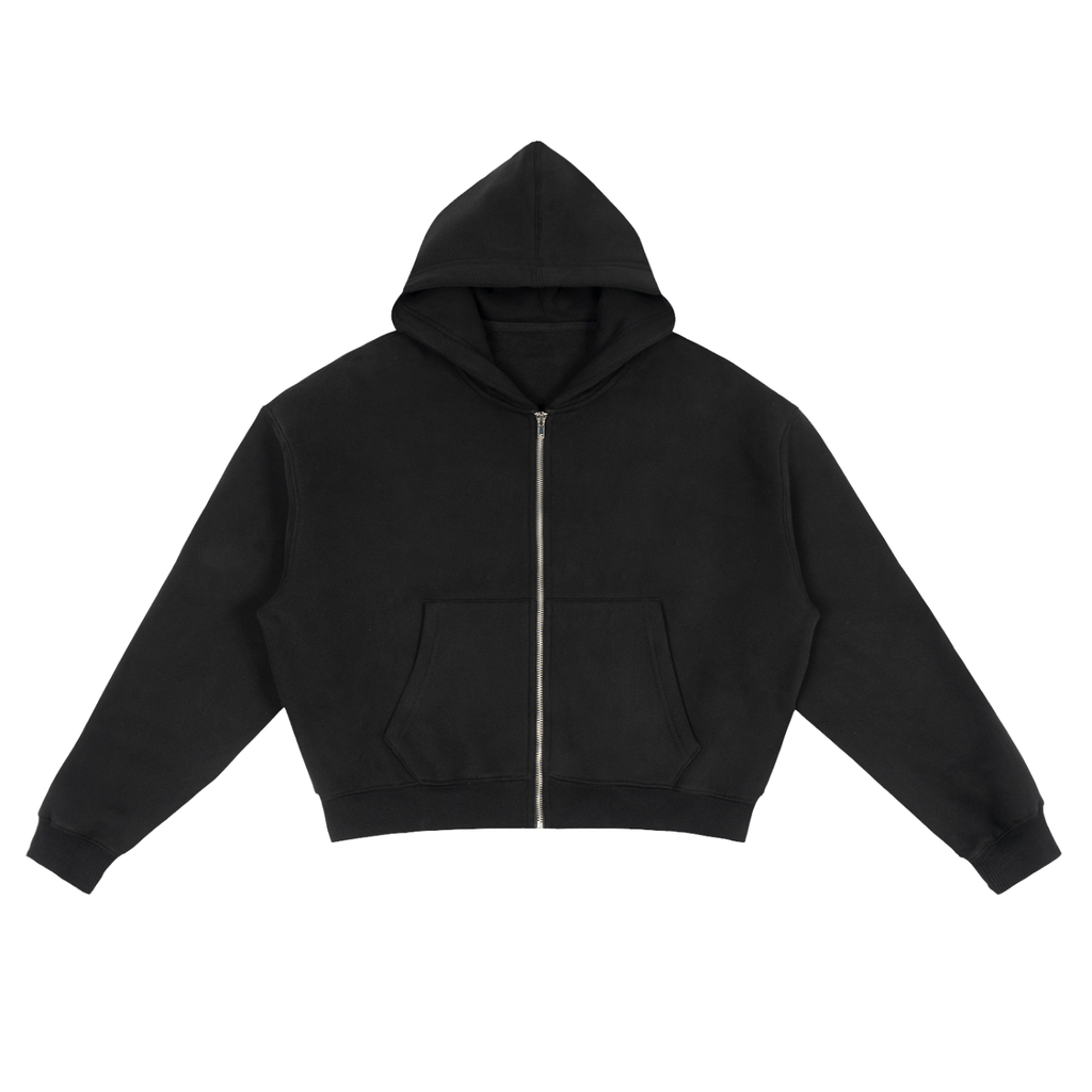 Men's Varsity Black Zip up & Joggers set