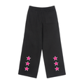 Men's Varsity Black Zip up & Joggers set