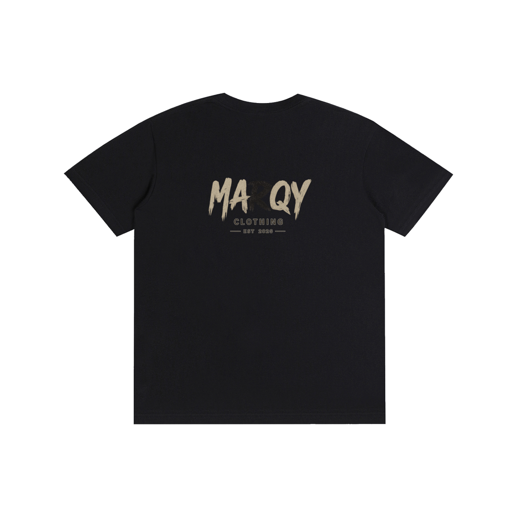 Marqy Distressed Signature Tee